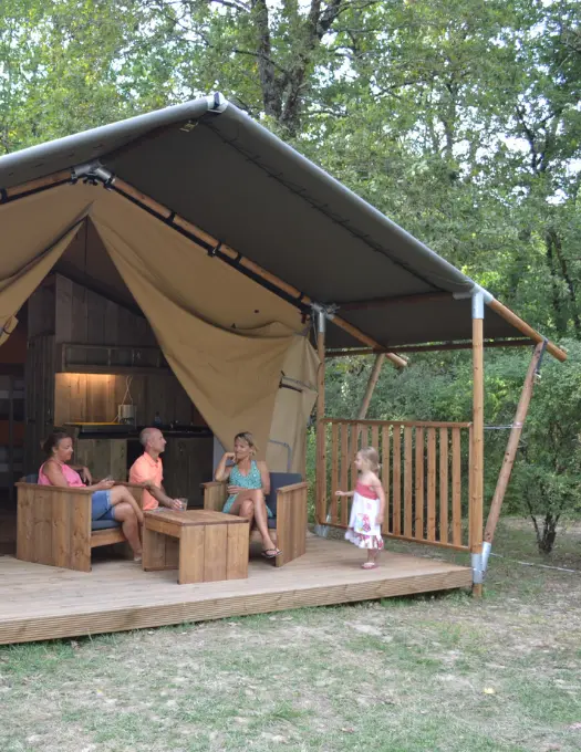 Location lodge Safari dans le Tarn