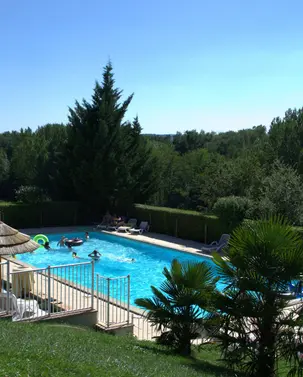 Schwimmbad auf dem Campingplatz