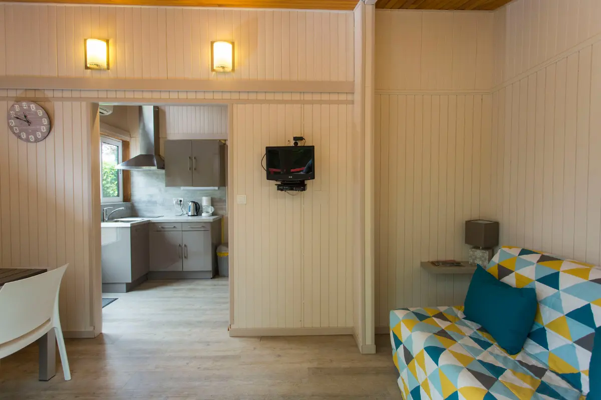 chalet en bois interieur