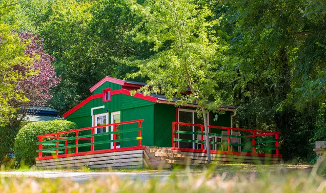 Grünes Chalet
