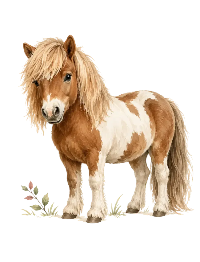 Poney du camping