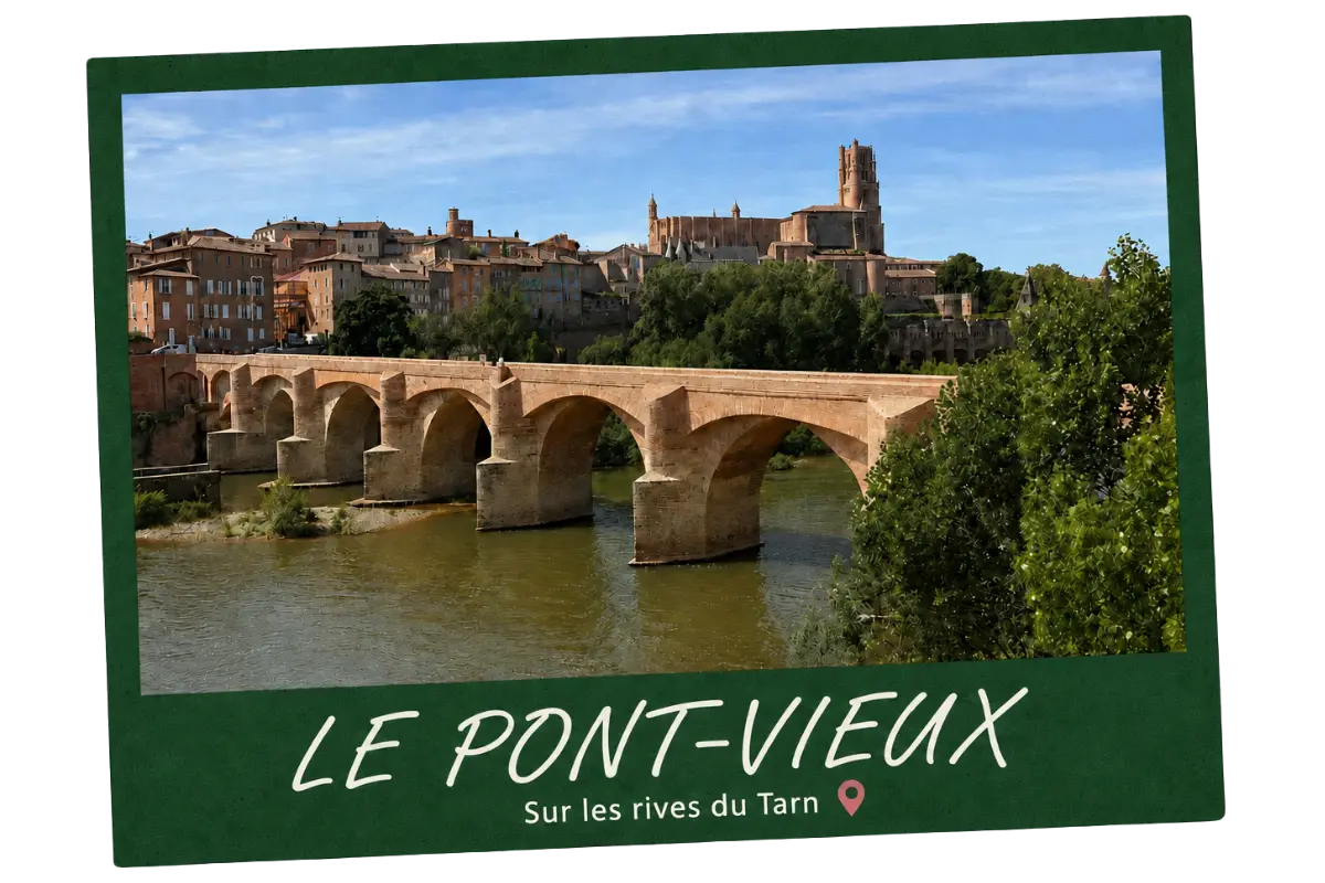 le-pont-vieux-albi Le pont Vieux