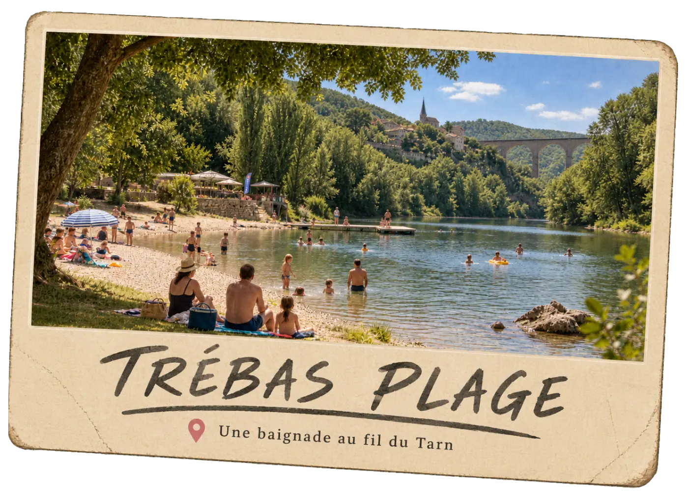 Trébas plage